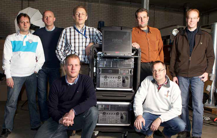 Robin Radar's founding members