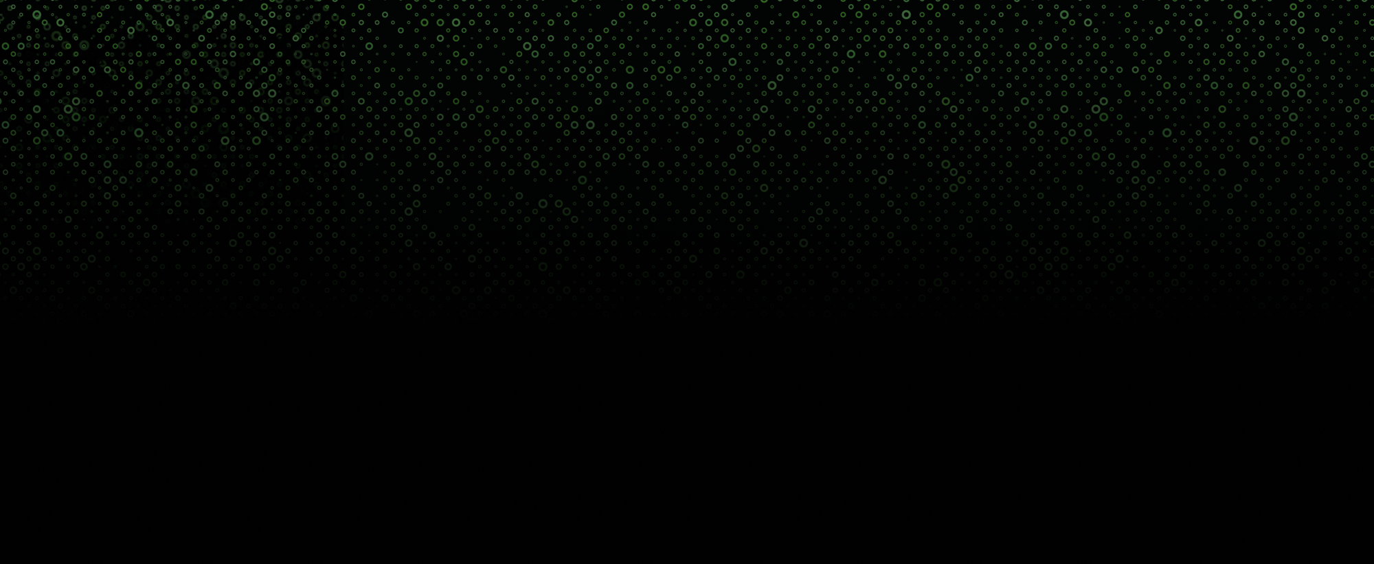 Grid background featuring neon green dots