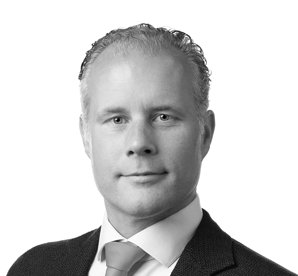 Black and white photo of Robin CEO Siete Hamminga