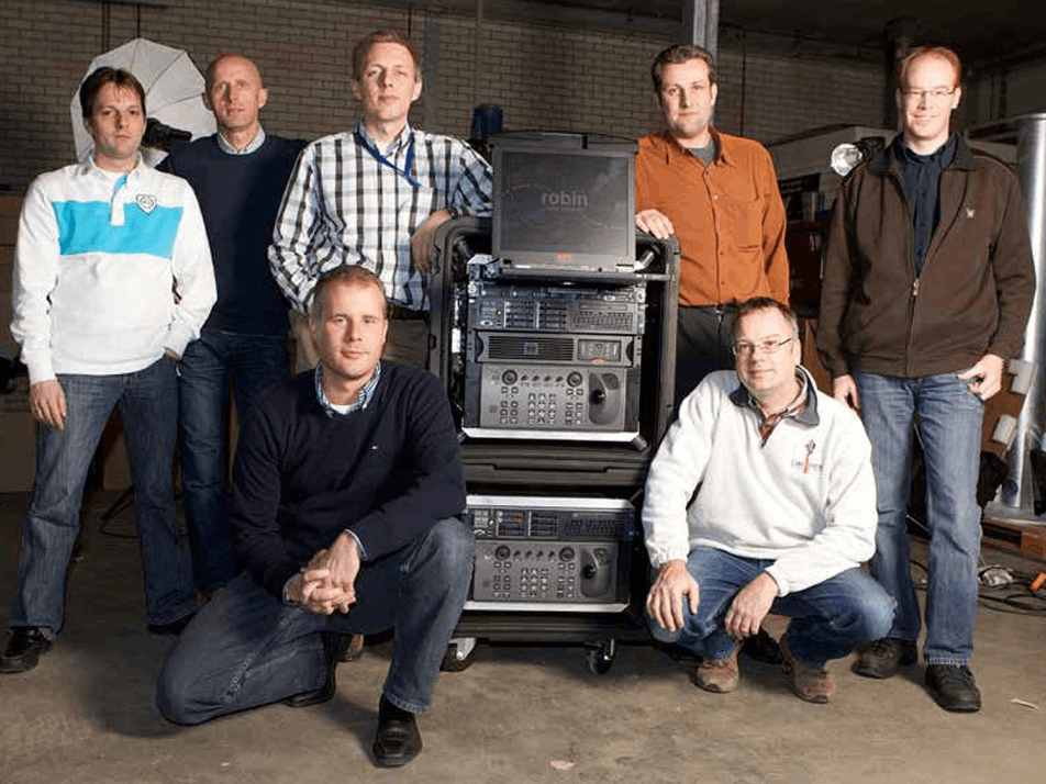 The Robin Radar team in 2010